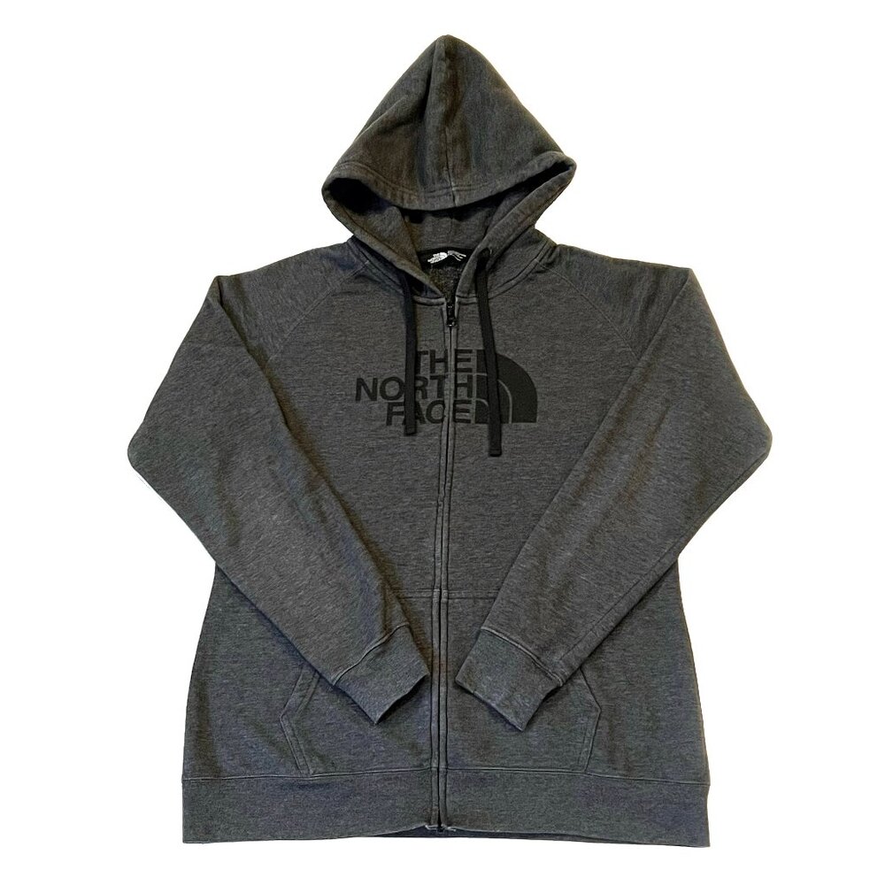 The North Face Gray Women's Zip Up Hoodie Size Large